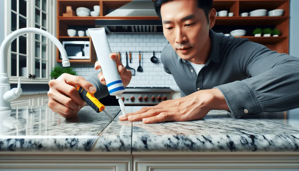 Glue Granite Countertops